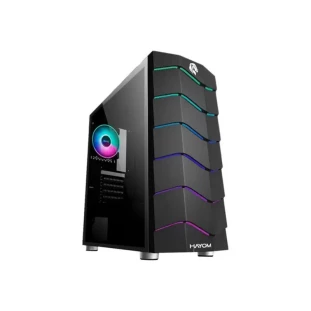 Gabinete Gamer Atx Sem Fonte Lateral Em Vidro Frontal Com Led Gb1711 Hayom - 1
