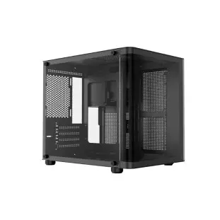 Gabinete Gamer Sem Fonte Lateral Em Vidro Com 3x Fans Preto Dxga325bk Duex - 1