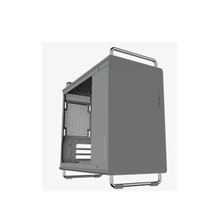 Gabinete Gamer Tiny Sem Fonte Sem Fan Lateral Em Vidro Cinza Bg-056 Bluecase - 1