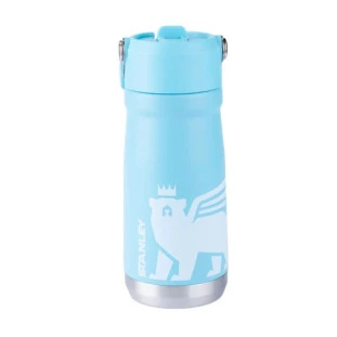 Garrafa Termica Flip Straw Kids 500Ml Azul Pool 08130-01 Stanley - 1