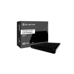 Gravador Dvd Externo Slim Usb 2.0 Bgde-01S Bluecase - 1