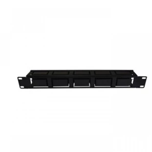 Guia De Cabo Para Rack Organizador 1U X 19'' X 50Mm Horizontal Preto CE - 1