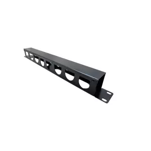 Guia De Cabo Para Rack Organizador 1U X 19'' X 50Mm Horizontal Preto Wj Moreira - 1