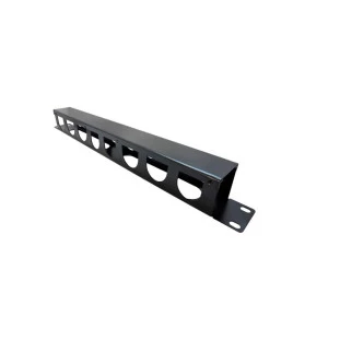 Guia De Cabo Para Rack Organizador 1U X 19'' X 50Mm Horizontal Preto Wj Moreira - 1