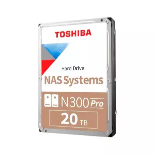 Hd 20Tb Sata III 3.5" Nas Systems 7200Rpm N300 Hdwg62axzstb Toshiba - 1
