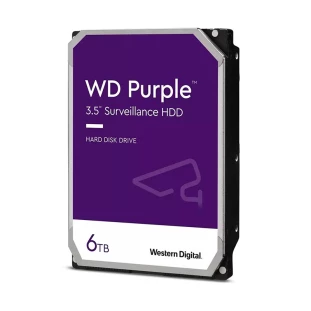 Hd 6Tb Sata III 3.5" 5400Rpm Purple Wd64Purz Western Digital - 1