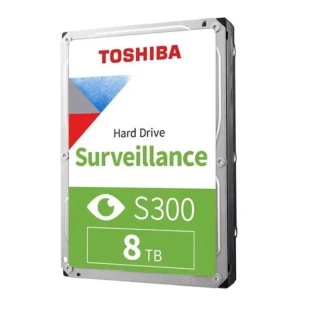 Hd 8Tb Sata III 3.5" 7200Rpm S300 Surveillance Hdwta80Uzsvar Toshiba - 1