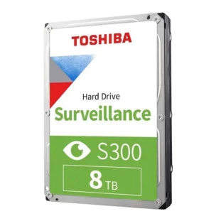 Hd 8Tb Sata III 3.5" 7200Rpm S300 Surveillance Hdwta80Uzsvar Toshiba - 1