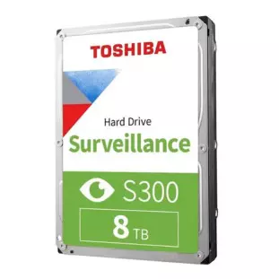 Hd 8Tb Sata III 3.5" 7200Rpm S300 Surveillance Hdwta80Uzsvar Toshiba - 1