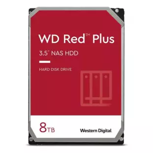 Hd 8Tb Sata III 3.5" Nas Hdd Red Plus Wd80Efpx Western Digital - 1