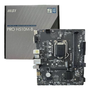Placa Mae 1200 H510 Ddr4 M2 10 Ger Vga/Hdmi H510M-B H470 Msi - 1