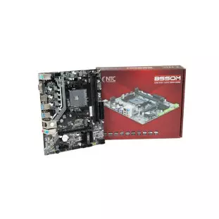Placa Mae Amd B550M 2X Ddr4 Am4/Ryzen M2 Usb 3.0 Vga/Hdmi Ntc - 1