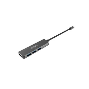 Hub 3 Portas Usb Plug Tipo C Usb 3.0 Hb002 Bright - 1