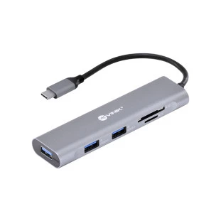 Hub Usb Tipo C Para 3 Usb 3.0 + Leitor De CartaoHc-1Vinik - 2