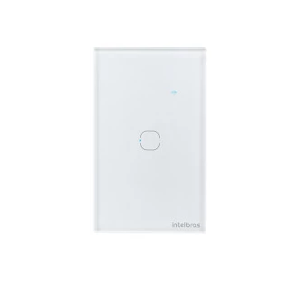 Interruptor Touch Smart Wi-Fi Ews 1001 Branco Intelbras - 1