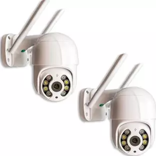 Kit Camera De Monitoramento Wi-fi Full Hd Branco Orb776 Orbitronic - 1