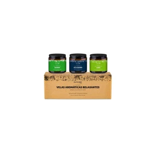 Kit De Velas Aromaticas Relaxantes 100G Hc528 Multilaser - 1