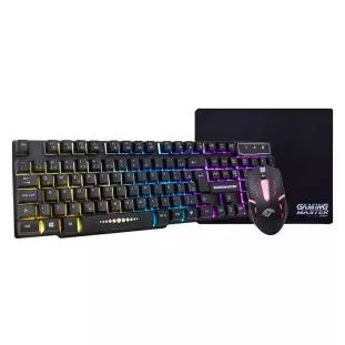 Kit Teclado Km5228 + Mouse Usb Moa834 + MousePad Fxx Gamer B3Km5228U11Cb1X K-Mex - 1