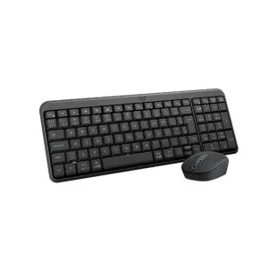 Kit Teclado + Mouse Com Teclado Numerico Bluetooth Mk250 Graphite English Logitech - 1