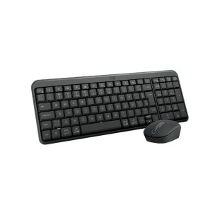 Kit Teclado + Mouse Com Teclado Numerico Bluetooth Mk250 Graphite English Logitech - 1