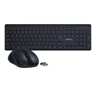 Kit Teclado + Mouse Sem Fio Csi50 Intelbras - 1