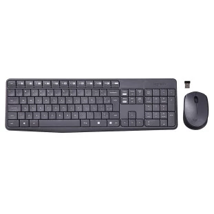Kit Teclado ** + Mouse Sem Fio Mk235 Logitech - 1