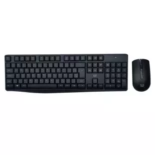 Kit Teclado + Mouse Usb 1600Dpi Sem Fio Cs100 Tc270 Multilaser - 1