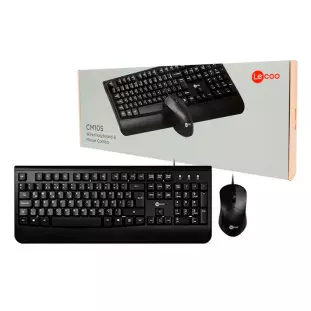 Kit Teclado + Mouse Usb Cm105 Lecoo - 1