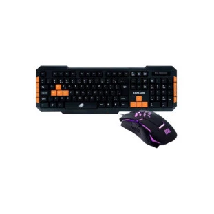 Kit Teclado + Mouse Usb Gamer Brave Tm303 Oex - 1