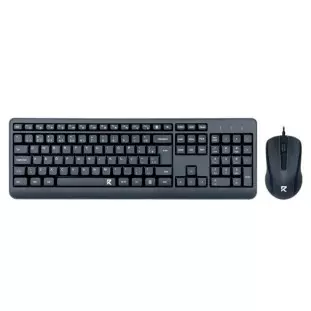 Kit Teclado + Mouse Usb Office Preto Bs-7092 Redragon - 1