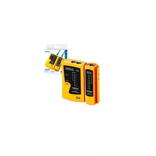 Kit Testador E Localizador Cabos De Rede E Telefonia Rj11 e Rj45 Feprotr270 Exbom - 1