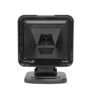 Leitor Codigo De Barra Fixo Usb Laser 2D Usb El8600 Preto Elgin - 1