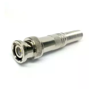 CONECTOR BNC C/MOLA PARAFUSO PARA SISTEMA DE MONITORAMENTO FACTEL - 1