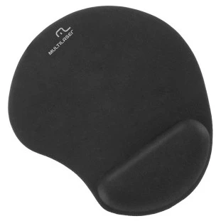 MOUSE PAD GEL PRETO GRANDE AC024 MULTILASER - 1