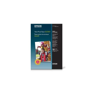 Papel Fotografico Para Jato De Tinta 10X15Cm Com 50 Folhas Glossy 183G/M S400033 Epson - 1