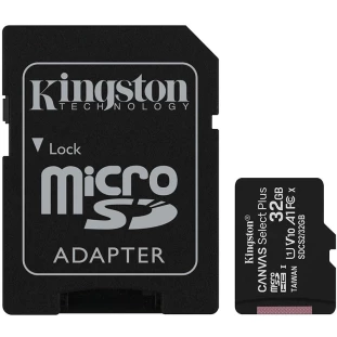Mem 256Gb Card 32Gb Micro Sd 32Gb Sdhc Uhs-U1 Classe 10 Canvas Select Kingston - 1