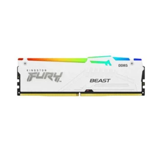 Memoria 16Gb Ddr5 Desktop Fury Beast White 5600Mhz Cl40 Kf556C40Bwa-16 Kingston - 1