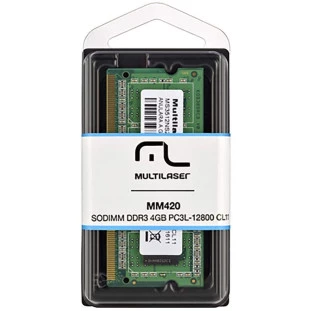 Memoria 4Gb Ddr3L Notebook 1600Mhz Multilaser - 1
