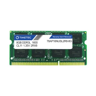 Memoria 8Gb Ddr3L Notebook 1600Mhz 1.35V 78Ap16Nusl2R8-8G Timetec - 1