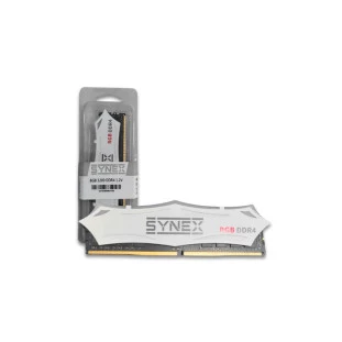 Memoria 8Gb Ddr4 Desktop 3200Mhz Dissipador Rgb Branca Synex - 1
