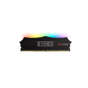 Memoria Gamer 8Gb Ddr4 Desktop 3200Mhz Dissipador Rgb Preta Synex - 1