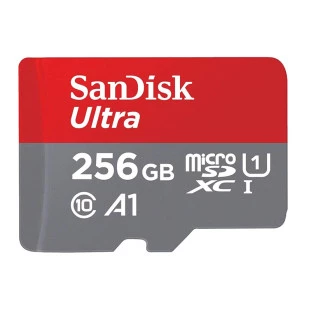 Memory Card 256Gb Micro Sdxc Ultra Classe 10 Sdsquar-256G-Gn6Ma Sandisk - 1