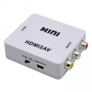 Mini controlador conversor hdmi 2 x 2 para hdmi2av global - 1