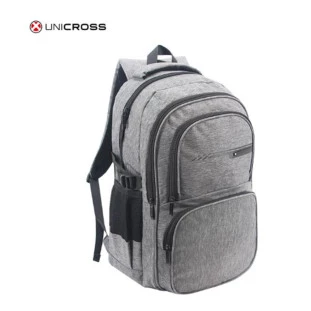 Mochila Para Notebook 18.5" Backpack Com Usb Cinza 62.3662.2 Unicross - 1
