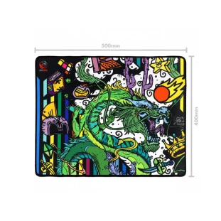 Mouse Pad Sem Apoio Dragon Medium Estilo Speed Pcyes - 1