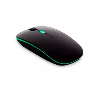 Mouse Sem Fio Croma Recarregavel 1600Dpi Preto Maxprint - 1