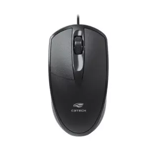 Mouse Usb Com Fio Basic Preto Ms-31Bk C3Tech - 1