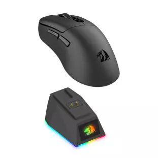 Mouse Usb Com Fio Gamer Com Carregador Ebony Standard 24000 Dpi Rgb Preto M998-Std-1K Redragon - 1