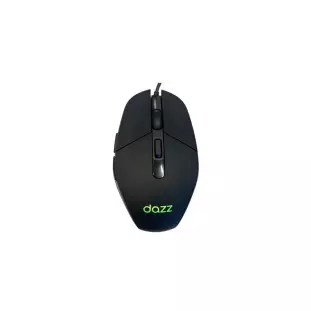Mouse Usb Com fio Led 3600dpi Gmo1001 Preto Dazz - 1