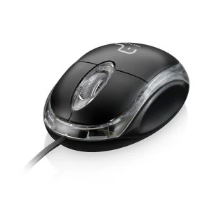 Mouse Usb Optico Basic Preto Mo179 Multilaser - 1